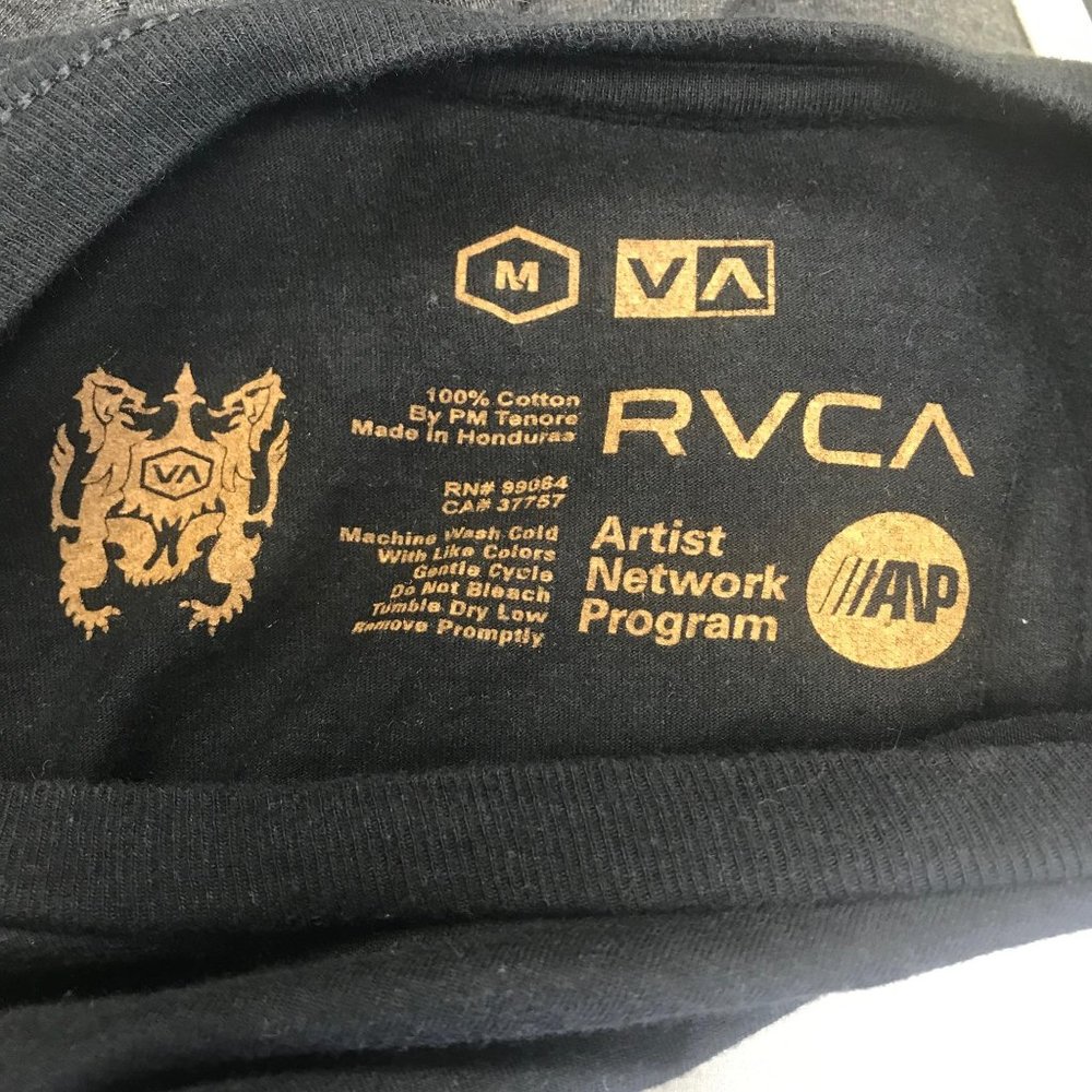 RVCA ARTIST‎ NETWORK PROGRAM T-SHIRT - Picture 3 of 5